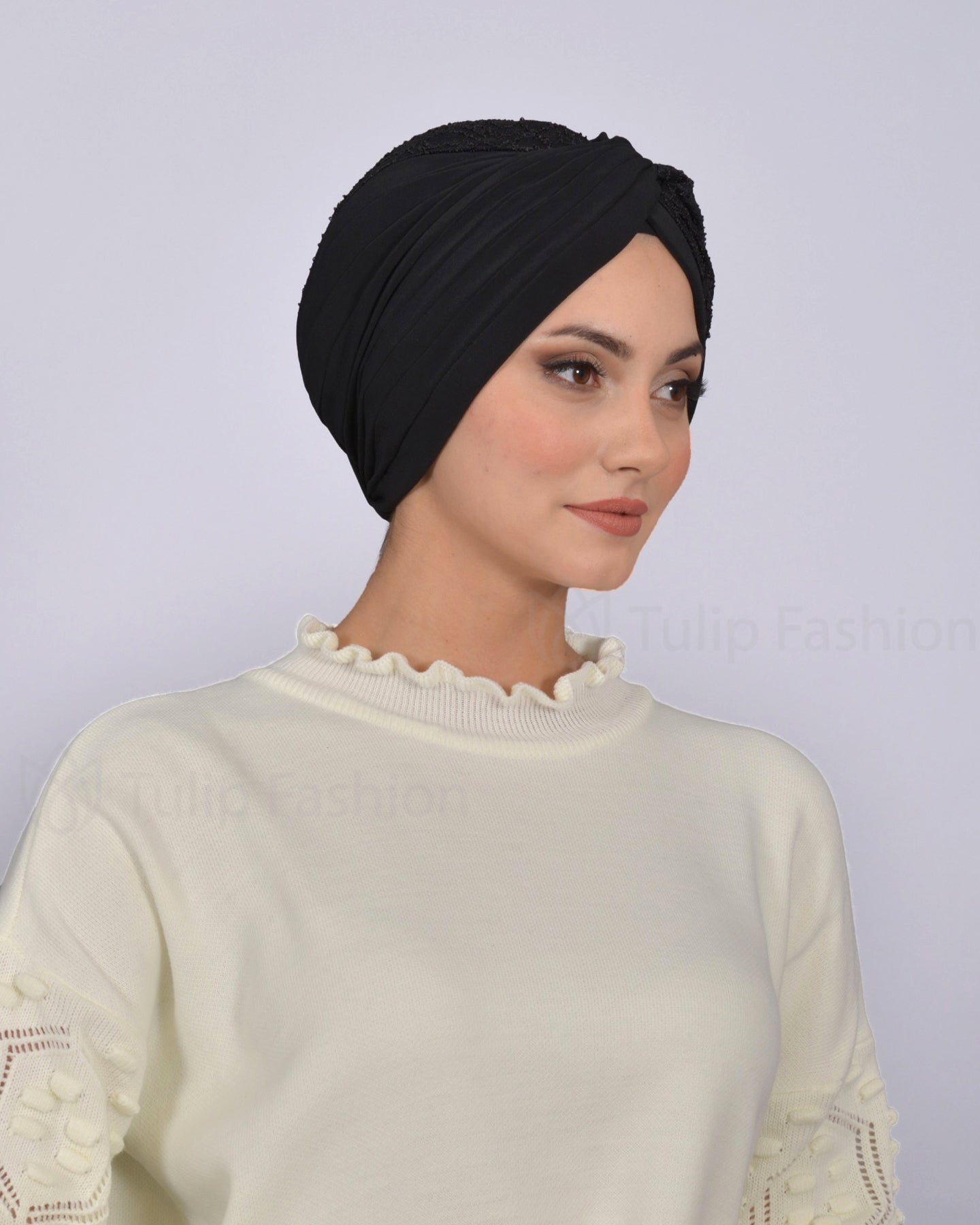 Turban - Bahar - Black