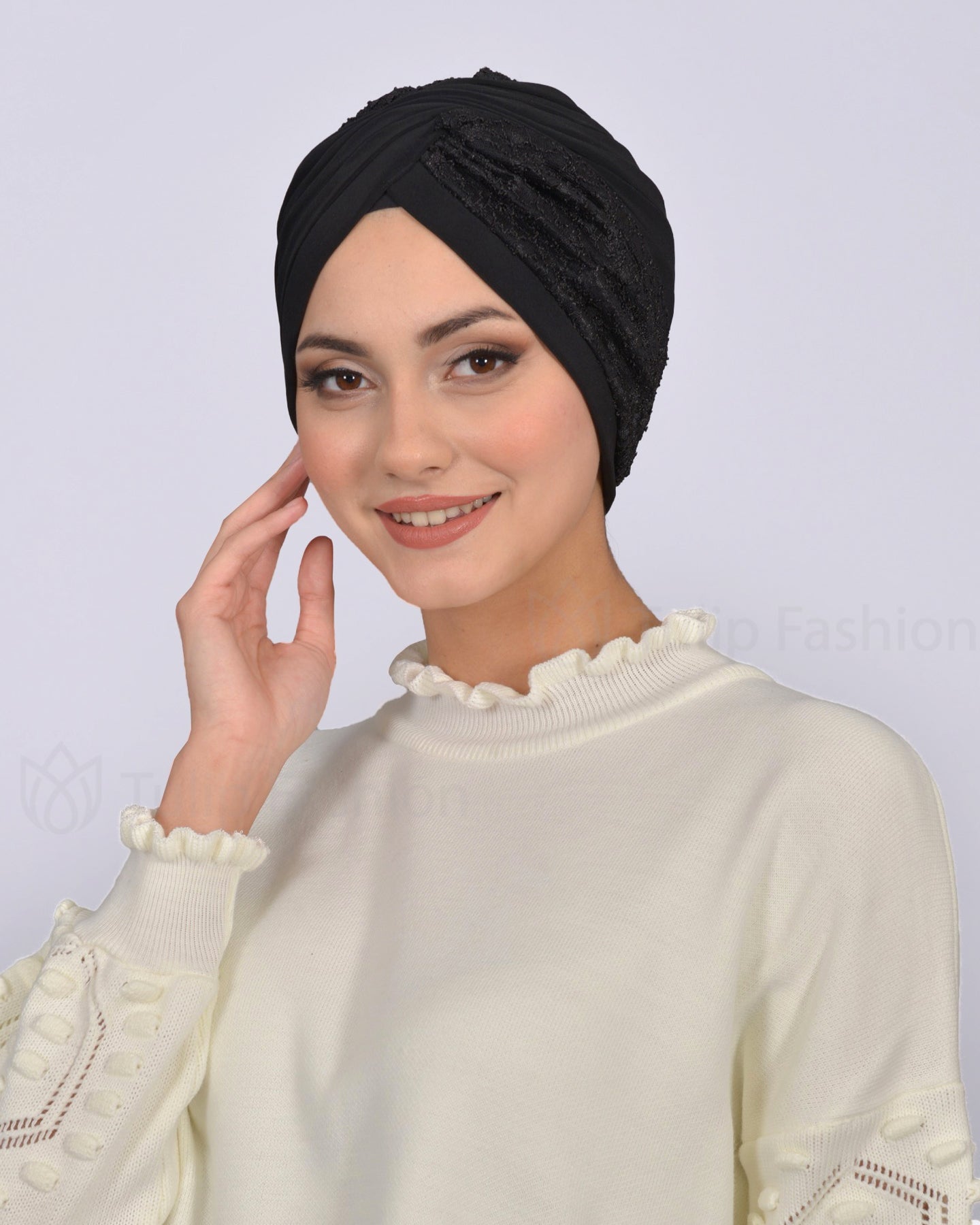 Turban - Bahar - Black