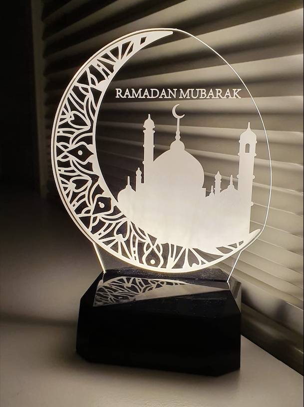 Ramadan Decoration - 3D Table lighting - Ramadan Mubarak