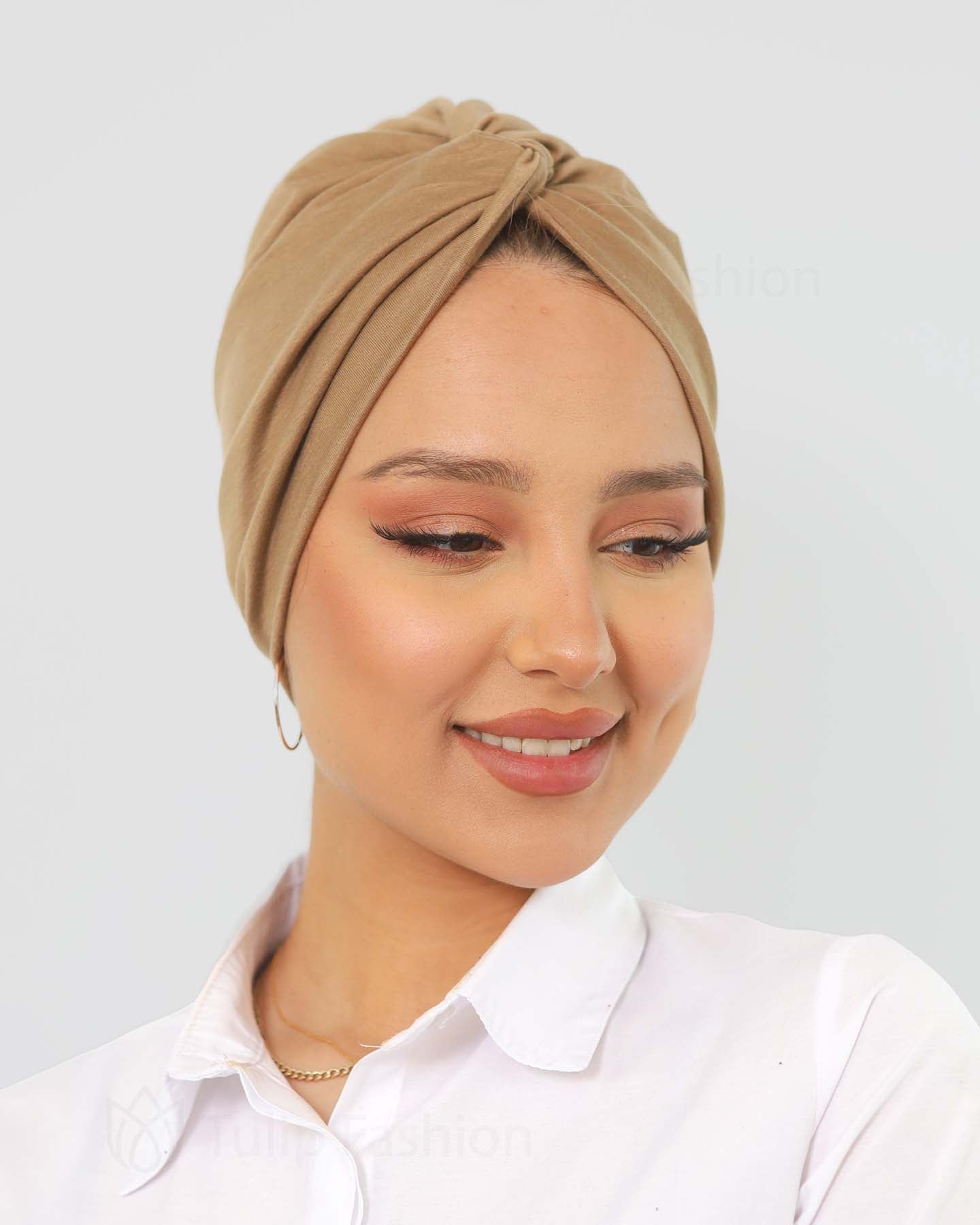 Turban - Vivian - Camel Beige