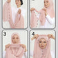 Hijab - Instant chiffon loop