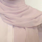 Premium Chiffon Hijab - Light Purple