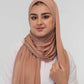 Premium Jersey Hijab - Cacao Brown