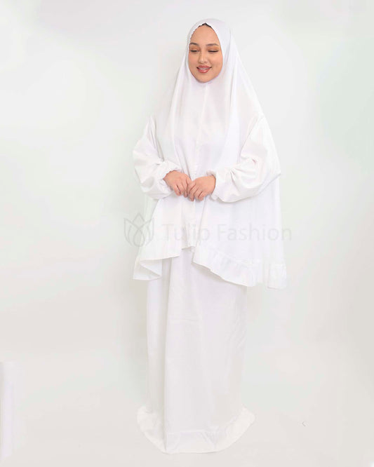 Prayer Clothes Kornich Sleeve - White