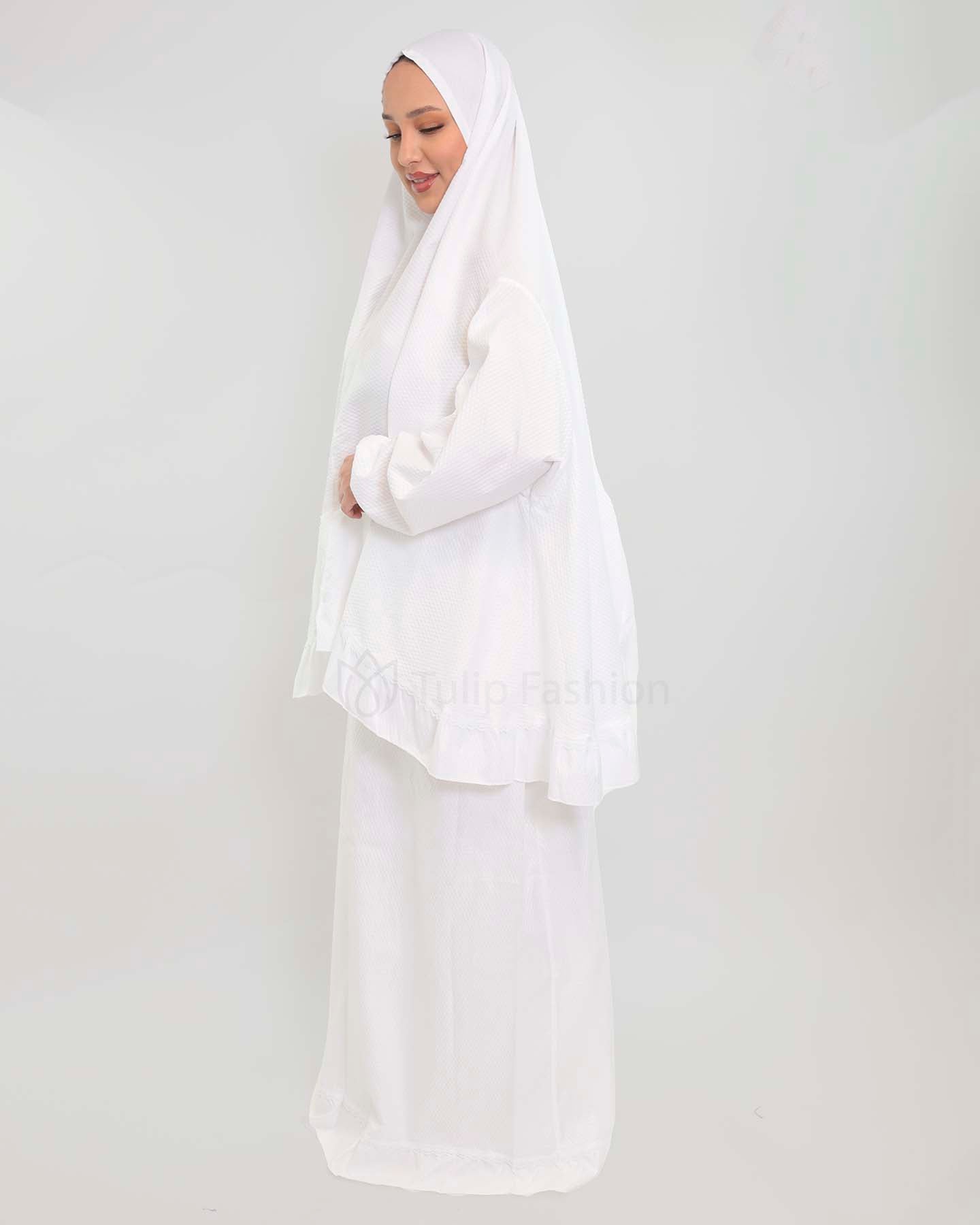 Prayer Clothes Kornich Sleeve - White