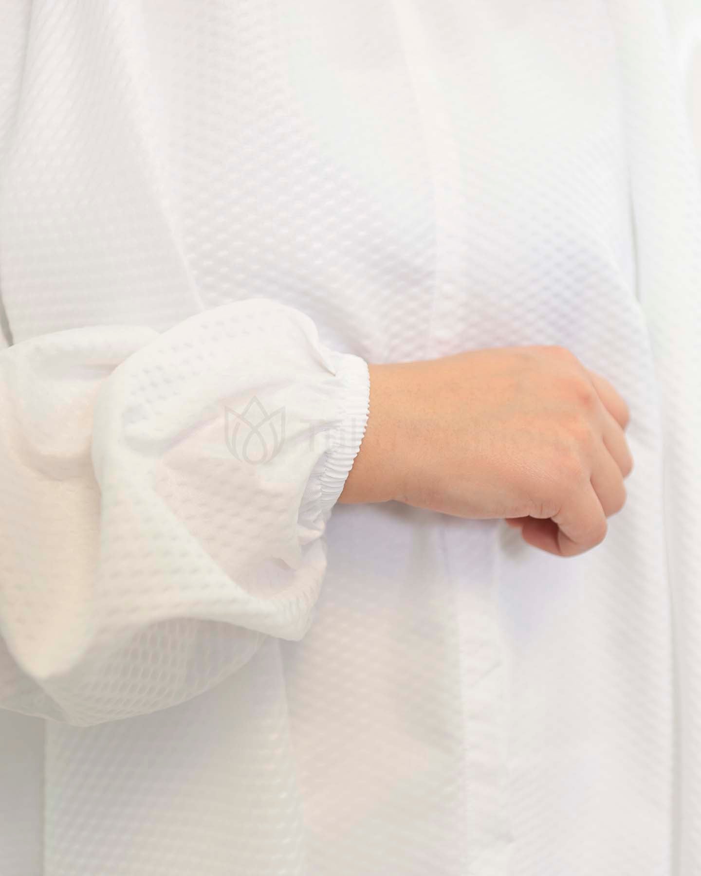 Prayer Clothes Kornich Sleeve - White