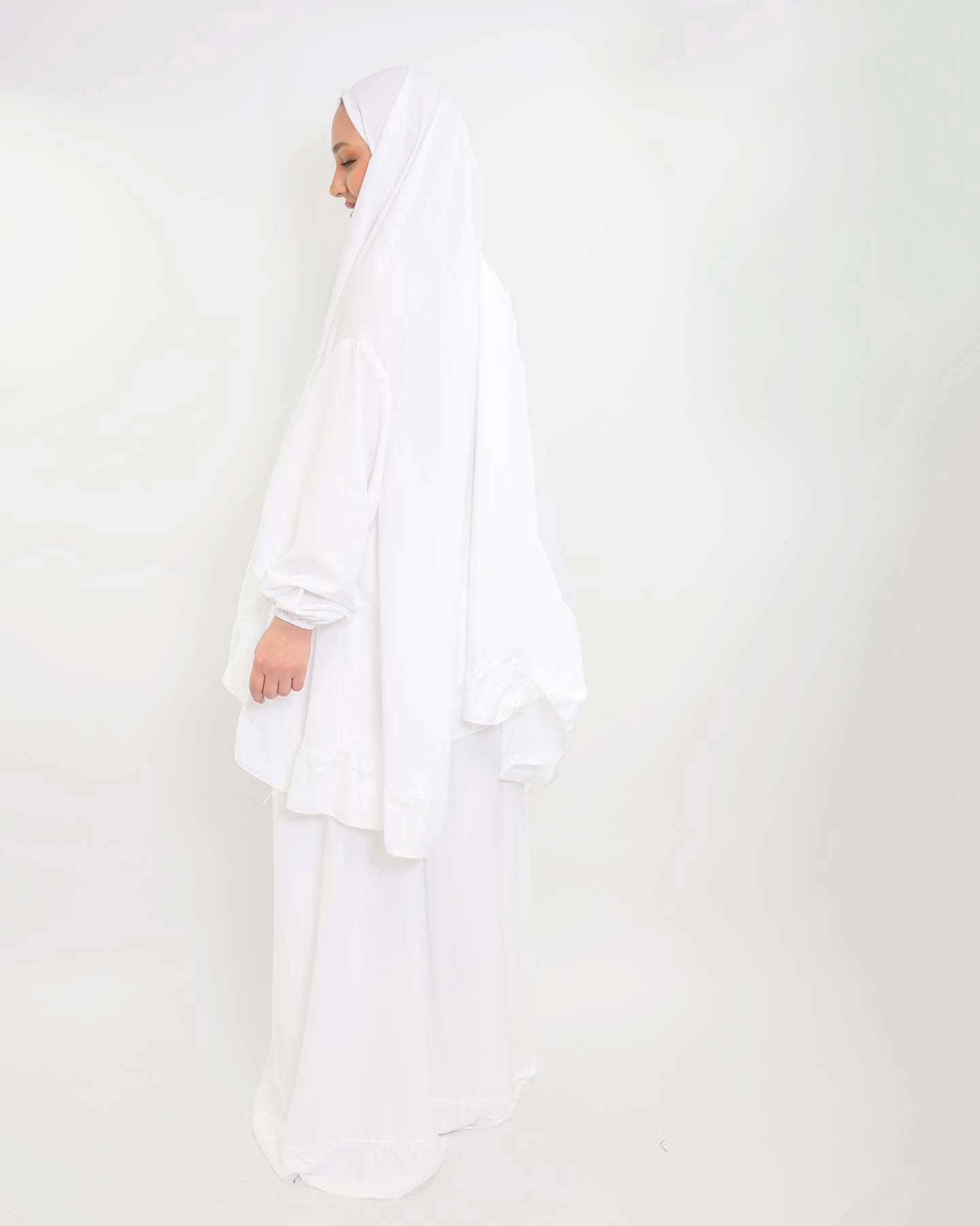 Prayer Clothes Titron Sleeve - White