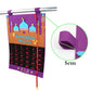 Ramadan Decoration - Ramadan Calendar Stars - Purple stars