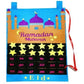 Ramadan Decoration - Ramadan Calendar Stars - Blue stars