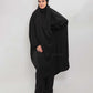 Two piece Pants Jilbab Abaya - Black