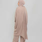 Two piece Pants Jilbab Abaya - Beige