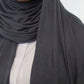 Premium Jersey Hijab - Dark Gray