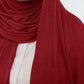 Premium Jersey Hijab - Maroon