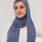 Premium Jersey Hijab - Royal Blue