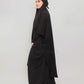 Two piece Jilbab Abaya - Black