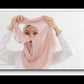 Hijab - Instant Chiffon Loop crystalHijab - Instant Chiffon Loop Crystal